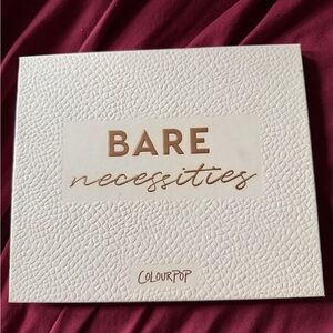 ColourPop Bare Essentials Palette with Textured White Cover